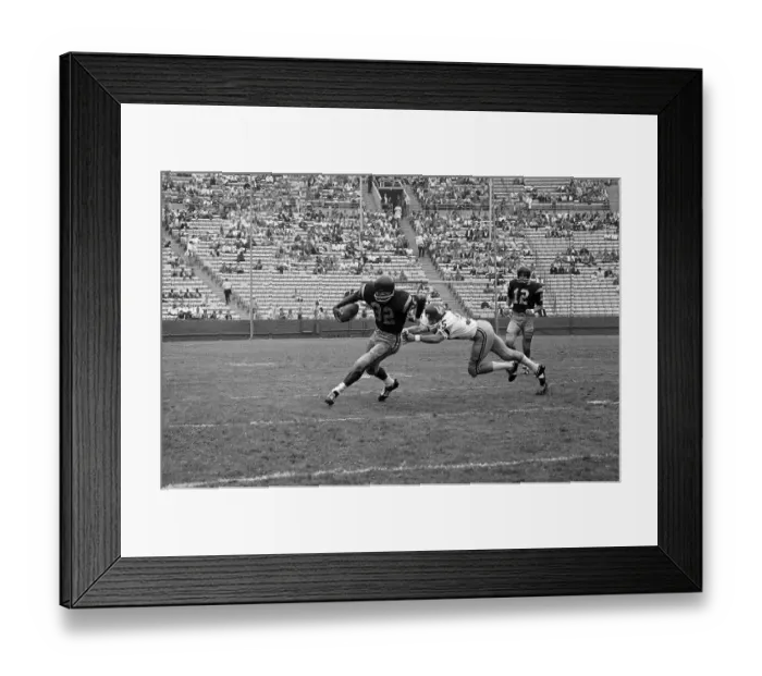 Framed Print : O.J. Simpson Escapes From Jack Gleason Framed Print : O.J. Simpson Escapes From Jack Gleason