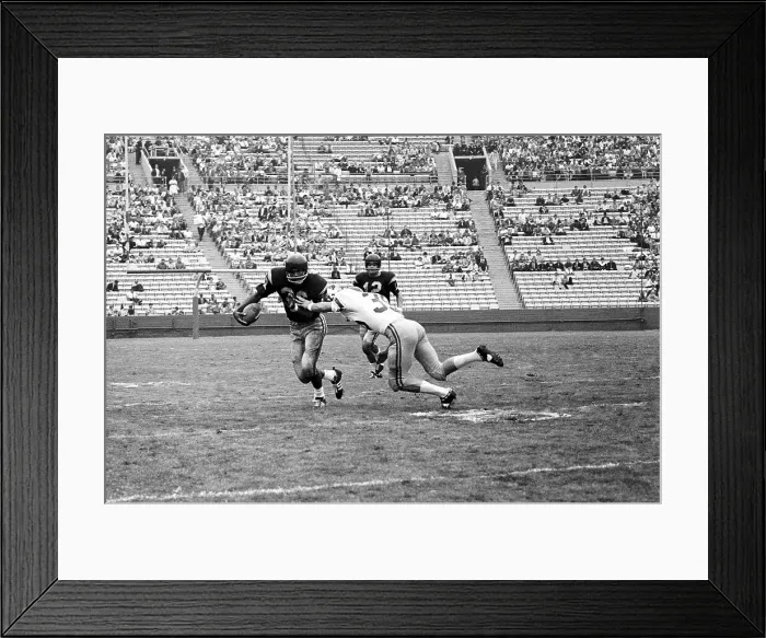 Framed Print : O.J. Simpson Escapes From Jack Gleason Framed Print : O.J. Simpson Escapes From Jack Gleason