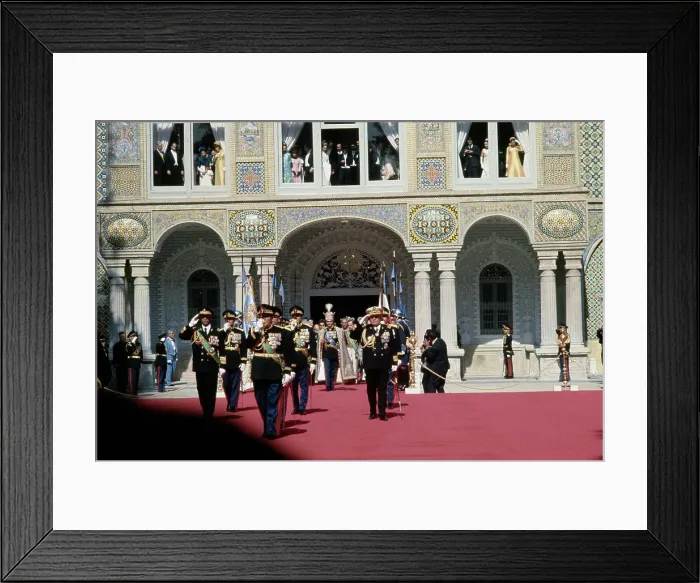 Framed Print : Coronation Of Shah Of Iran Framed Print : Coronation Of Shah Of Iran