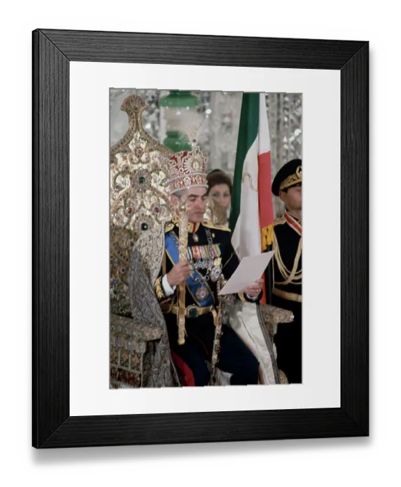 Framed Print : Shah Of Iran Framed Print : Shah Of Iran