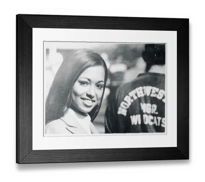 Framed Print : Portrait of Homecoming Queen Daphne Maxwell Framed Print : Portrait of Homecoming Queen Daphne Maxwell