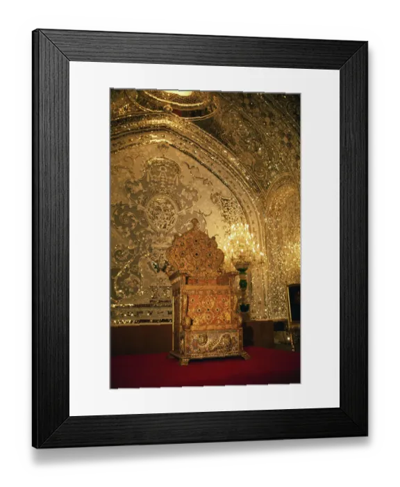 Framed Print : View of Peacock Throne Framed Print : View of Peacock Throne