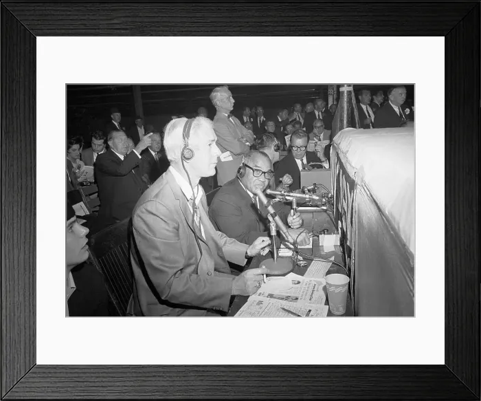 Framed Print : Radio Broadcasters Framed Print : Radio Broadcasters
