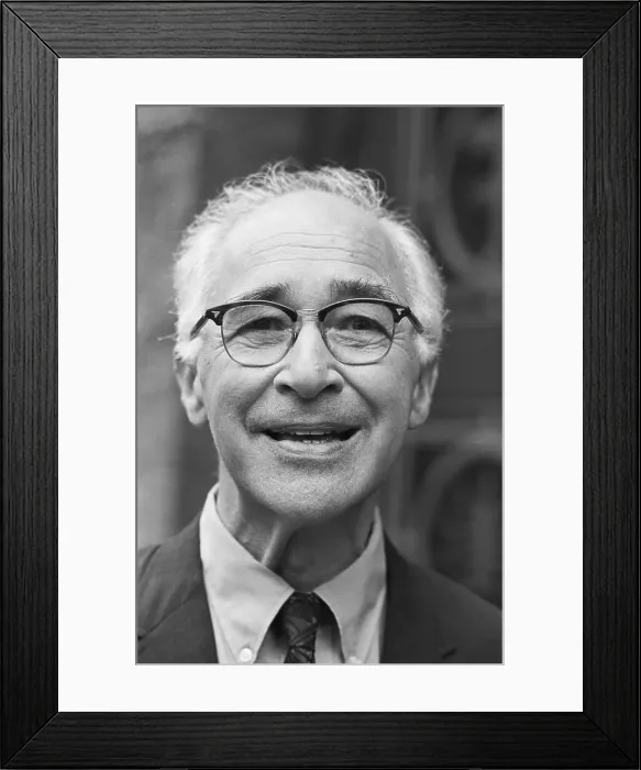 Framed Print : Nobel Prize Winner Dr. George Wald