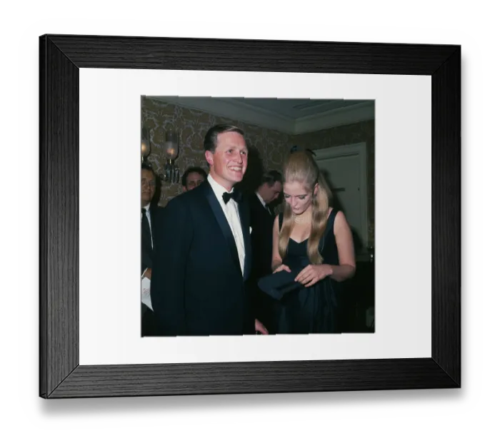 Framed Print : Winston Churchill II And Arabella Churchill Framed Print : Winston Churchill II And Arabella Churchill