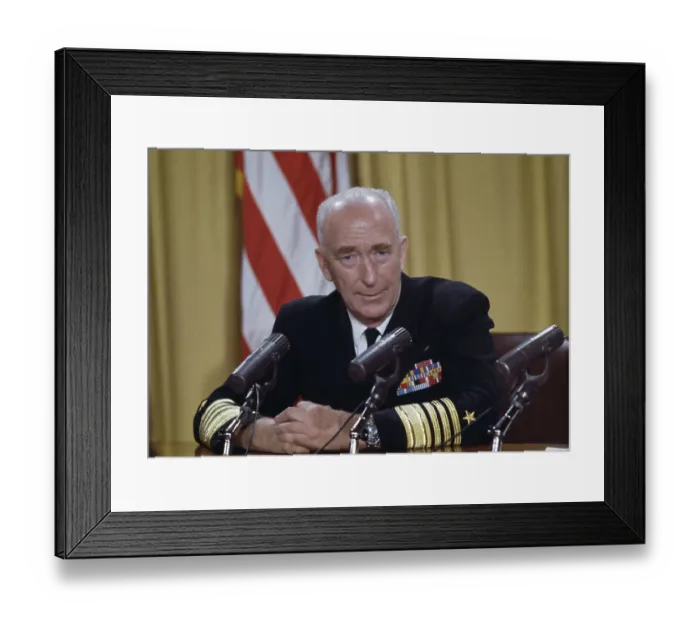 Framed Print : Admiral Jamess Russell Framed Print : Admiral Jamess Russell