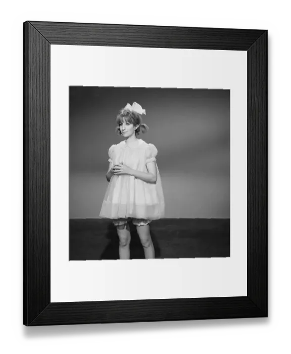 Framed Print : Barbra Streisand as Baby Snooks