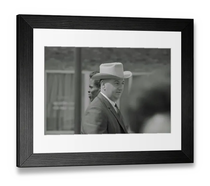 Framed Print : Portrait of Cecil Price Framed Print : Portrait of Cecil Price