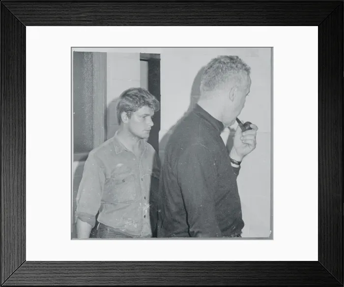 Framed Print : Theodore Williams in Jail Framed Print : Theodore Williams in Jail