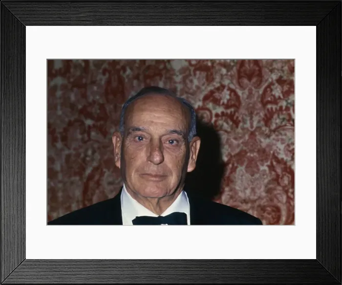 Framed Print : Close up Portrait of Robert Moses Framed Print : Close up Portrait of Robert Moses