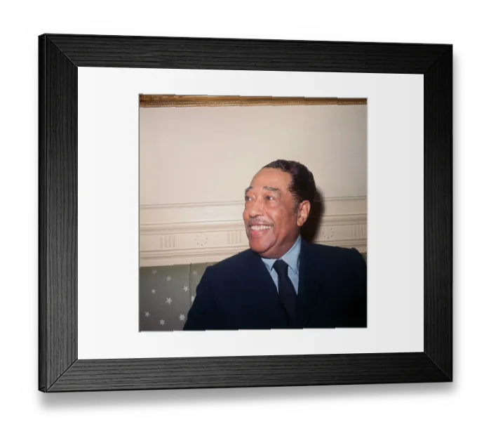 Framed Print : Portrait of Duke Ellington Framed Print : Portrait of Duke Ellington
