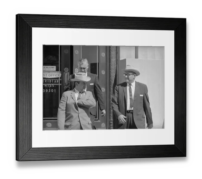 Framed Print : Defendants Leaving Court Framed Print : Defendants Leaving Court