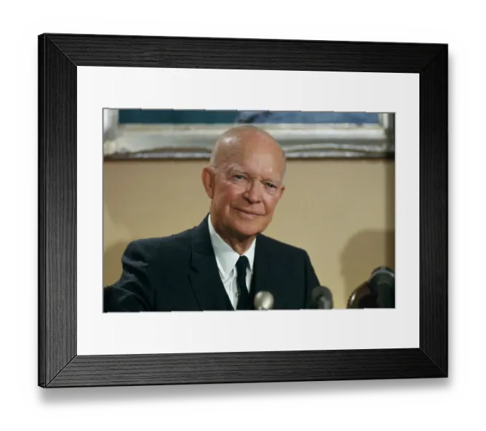 Framed Print : Dwight D Eisenhower Framed Print : Dwight D Eisenhower