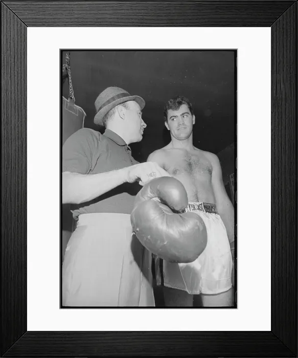 Framed Print : Tony Doyle Speaking with His Manager Framed Print : Tony Doyle Speaking with His Manager