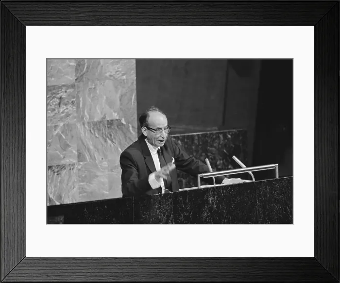 Framed Print : Raul Roa Addressing the General Assembly Framed Print : Raul Roa Addressing the General Assembly