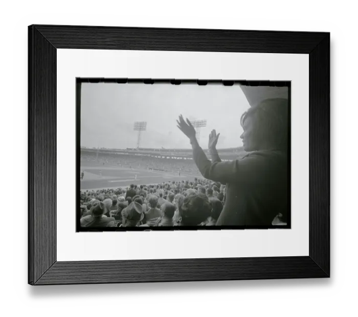 Framed Print : Mrs. Bob Gibson Applauding Framed Print : Mrs. Bob Gibson Applauding