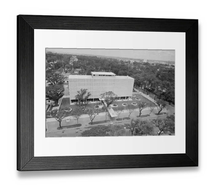 Framed Print : View of U.S. Embassy Framed Print : View of U.S. Embassy