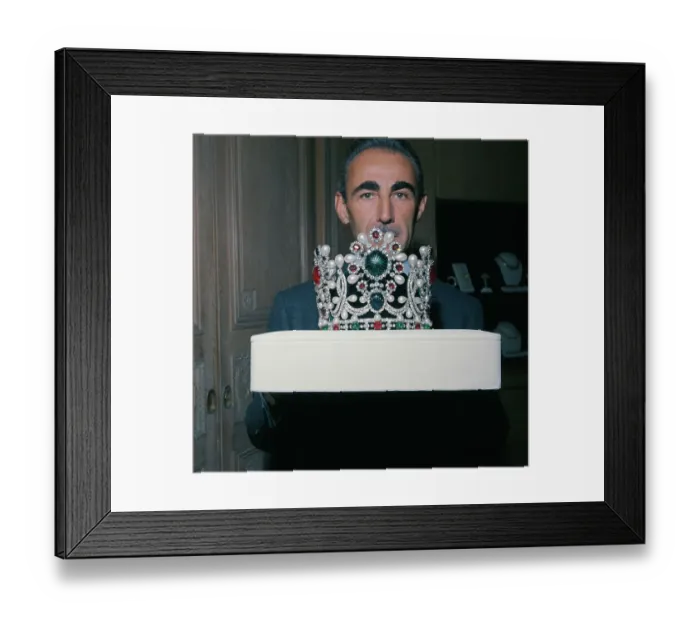 Framed Print : Farah Pahlavi's Crown Framed Print : Farah Pahlavi's Crown