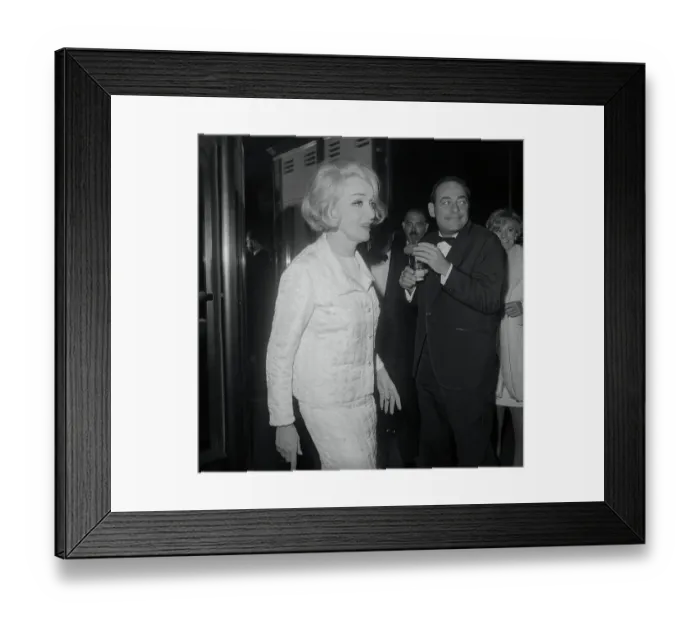 Framed Print : Marlene Dietrich Attending a Party Framed Print : Marlene Dietrich Attending a Party