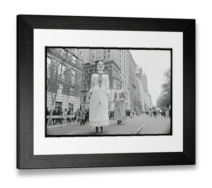 Framed Print : Floats in a Parade Framed Print : Floats in a Parade