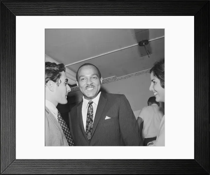 Framed Print : Portrait of Carl Stokes Framed Print : Portrait of Carl Stokes