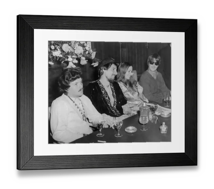 Framed Print : Mamas and Papas at a Press Conference Framed Print : Mamas and Papas at a Press Conference