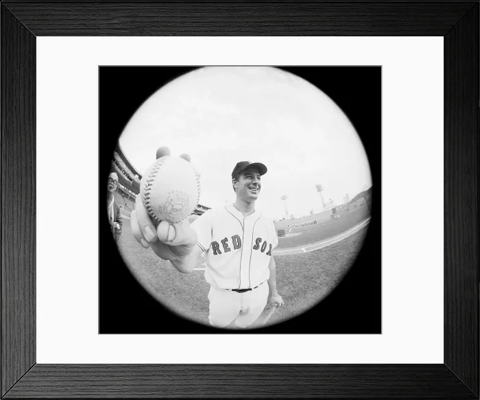 Framed Print : Boston Red Sox Pitcher Jim Lonborg Holding Baseball Framed Print : Boston Red Sox Pitcher Jim Lonborg Holding Baseball