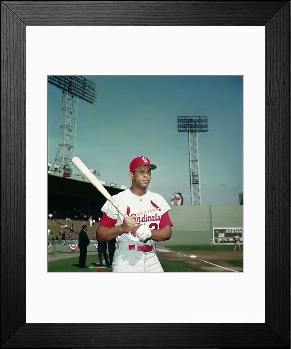 Framed Print : First Baseman Orlando Cepeda