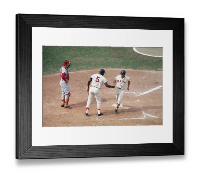 Framed Print : Carl Yastrzemski Returning to Home Plate Framed Print : Carl Yastrzemski Returning to Home Plate