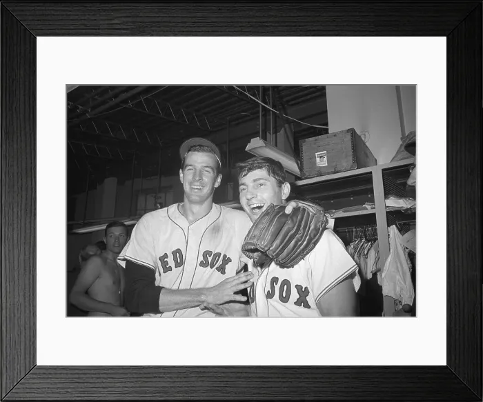 Framed Print : Jim Lonborg and Carl Yastrzemski Framed Print : Jim Lonborg and Carl Yastrzemski
