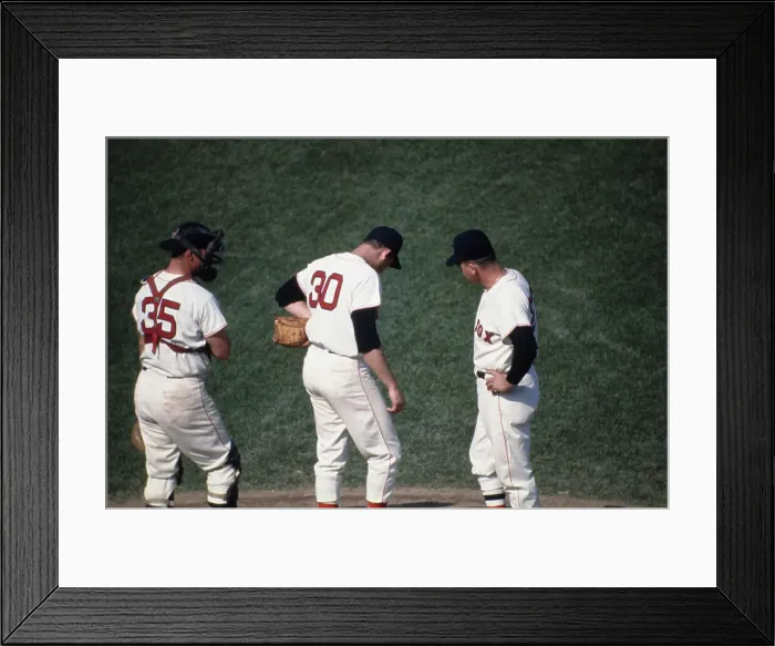 Framed Print : Jose Santiago, Russ Gibson, Dick Williams Framed Print : Jose Santiago, Russ Gibson, Dick Williams