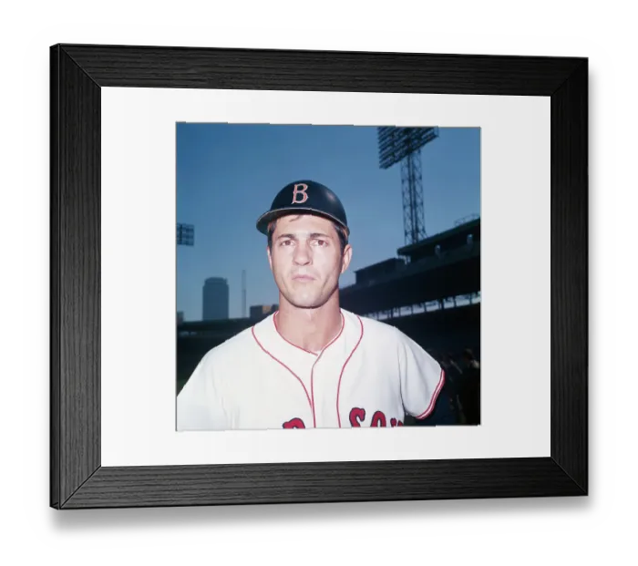 Framed Print : Portrait of Carl Yastrzemski