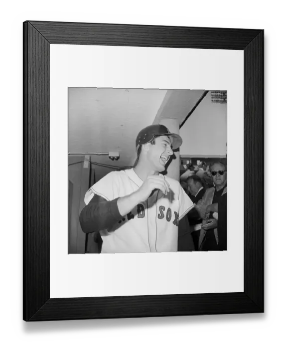 Framed Print : Portrait of Carl Yastrzemski Framed Print : Portrait of Carl Yastrzemski