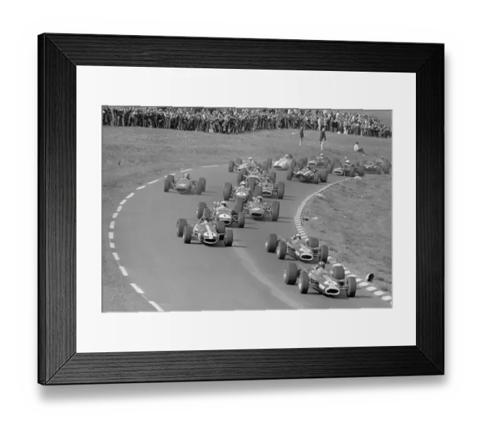 Framed Print : View of The Grand Prix Framed Print : View of The Grand Prix