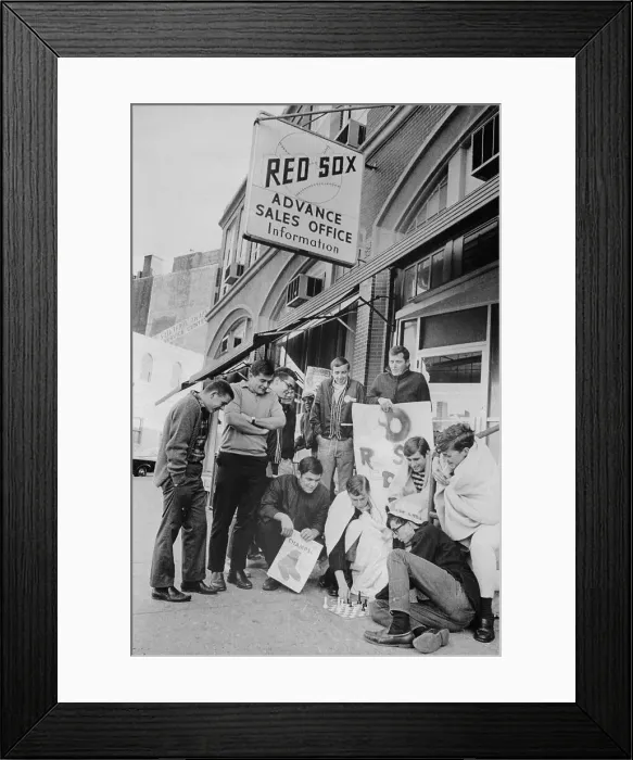 Framed Print : Waiting to Purchase Tickets Framed Print : Waiting to Purchase Tickets