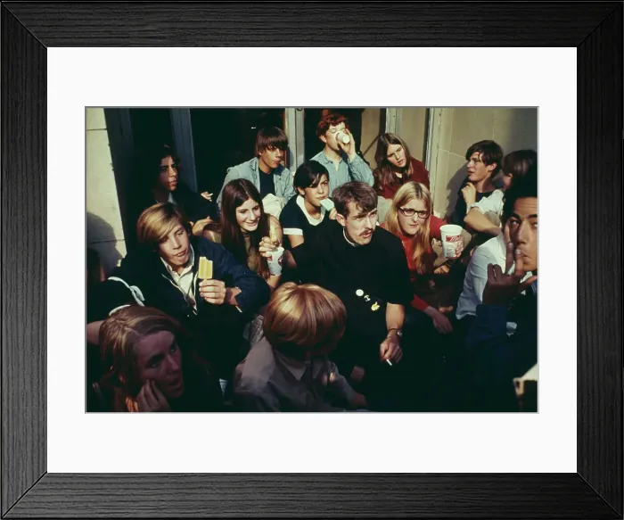 Framed Print : Vietnam War Protest Framed Print : Vietnam War Protest