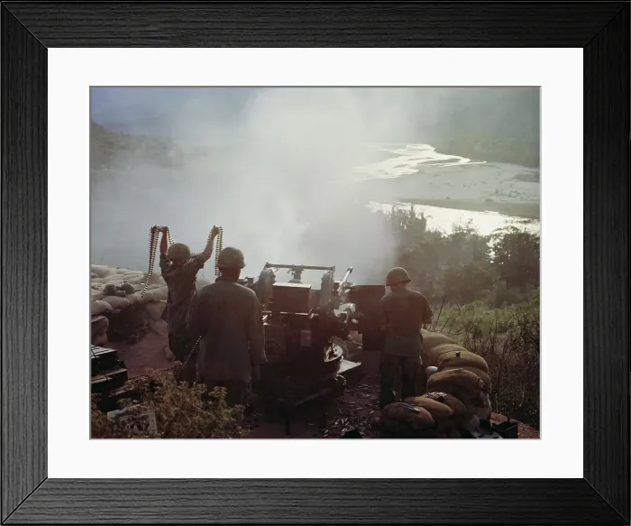 Framed Print : US Soldiers In Vietnam Framed Print : US Soldiers In Vietnam