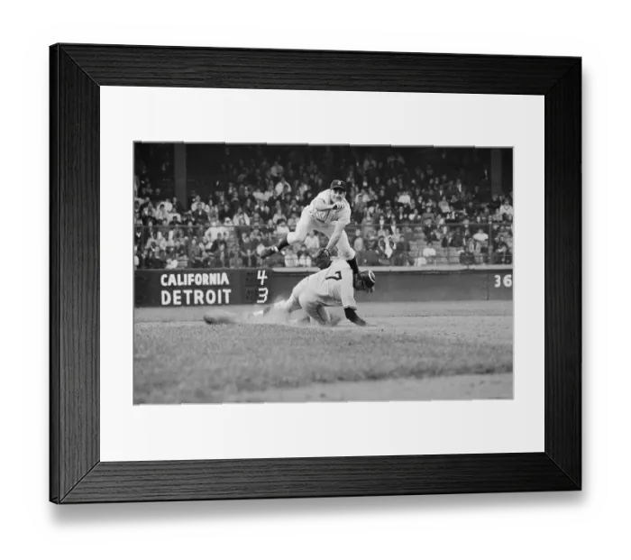 Framed Print : Dick McAuliffe Throwing to First Framed Print : Dick McAuliffe Throwing to First