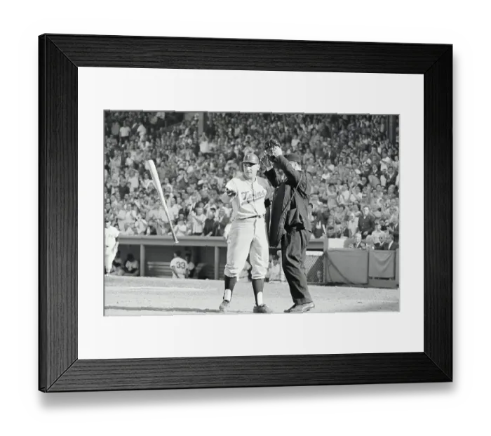 Framed Print : Harmon Killebrew Talking to the Umpire Framed Print : Harmon Killebrew Talking to the Umpire