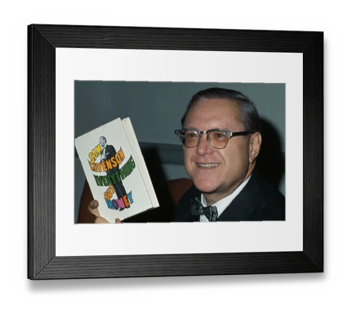 Framed Print : Sam Levenson Framed Print : Sam Levenson