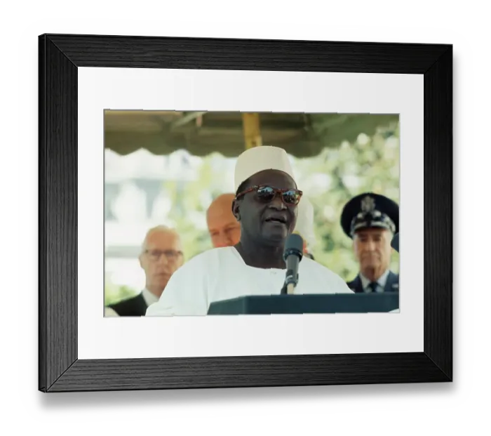 Framed Print : Hamani Diori