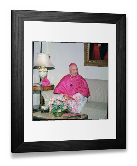 Framed Print : Portrait of Luigi Cardinal Raimondi Framed Print : Portrait of Luigi Cardinal Raimondi