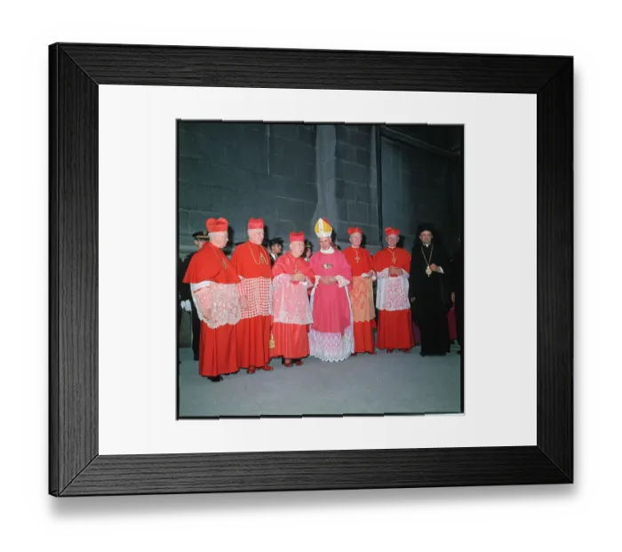 Framed Print : Group Portrait of Religious Leaders Framed Print : Group Portrait of Religious Leaders