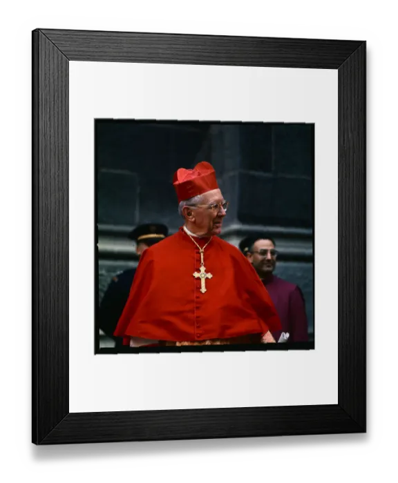 Framed Print : Cardinal McIntyre at St. Patrick's Framed Print : Cardinal McIntyre at St. Patrick's