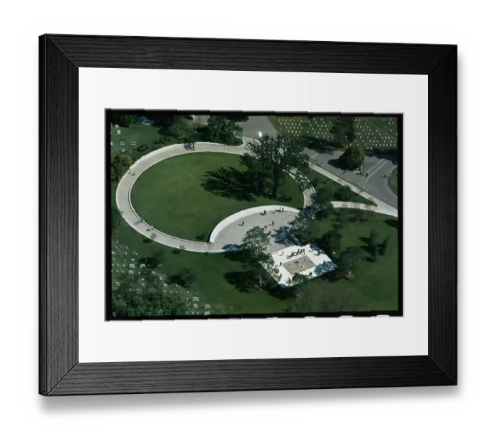 Framed Print : Grave of John F Kennedy Framed Print : Grave of John F Kennedy