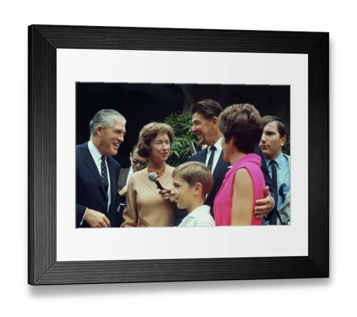 Framed Print : George And Lenore Romney, Ronald And Nancy Reagan Framed Print : George And Lenore Romney, Ronald And Nancy Reagan