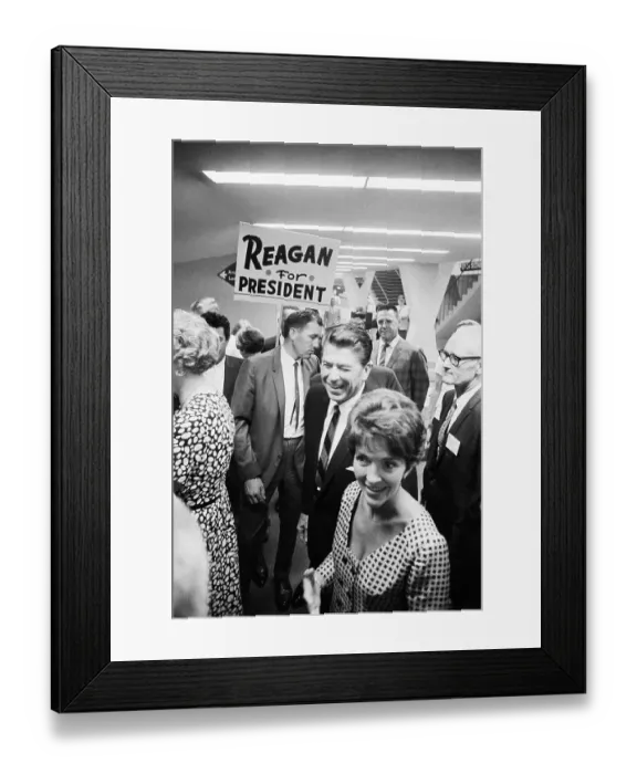 Framed Print : Reagan And Wife At Convention Framed Print : Reagan And Wife At Convention