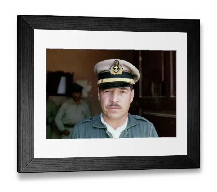 Framed Print : Captain Manuel Hurtado Framed Print : Captain Manuel Hurtado