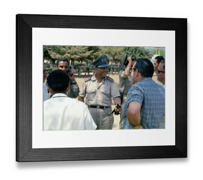 Framed Print : Colonel Remberto Iriartre Framed Print : Colonel Remberto Iriartre