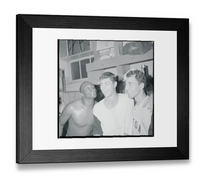 Framed Print : George Scott and Carl Yastrzemski in the Locker Room Framed Print : George Scott and Carl Yastrzemski in the Locker Room